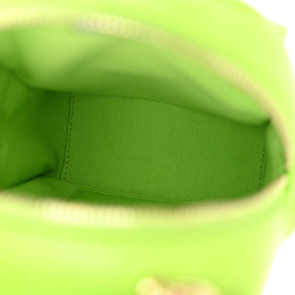 Chanel Caviar Quilted CC Mini Classic Backpack Neon Green 5 of 11