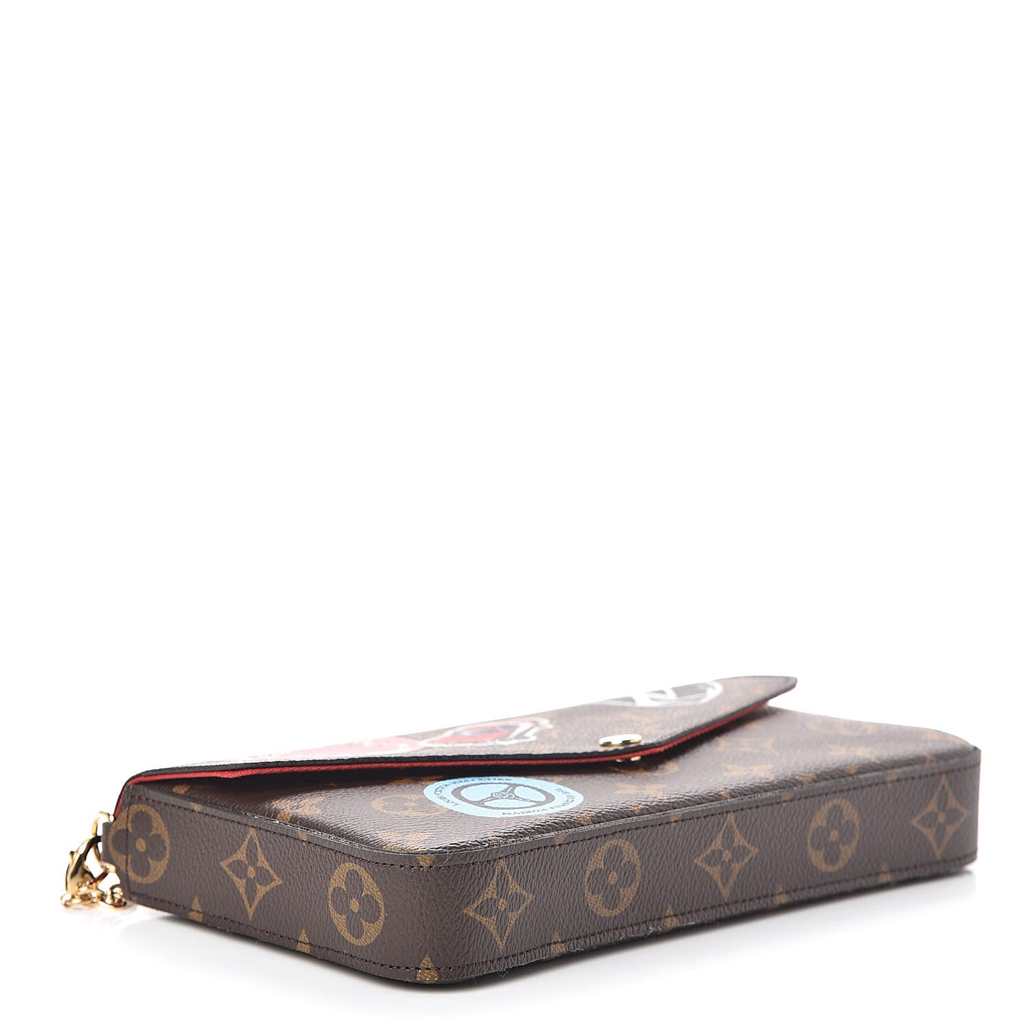 Louis Vuitton Monogram World Tour Pochette Felicie 4 of 9