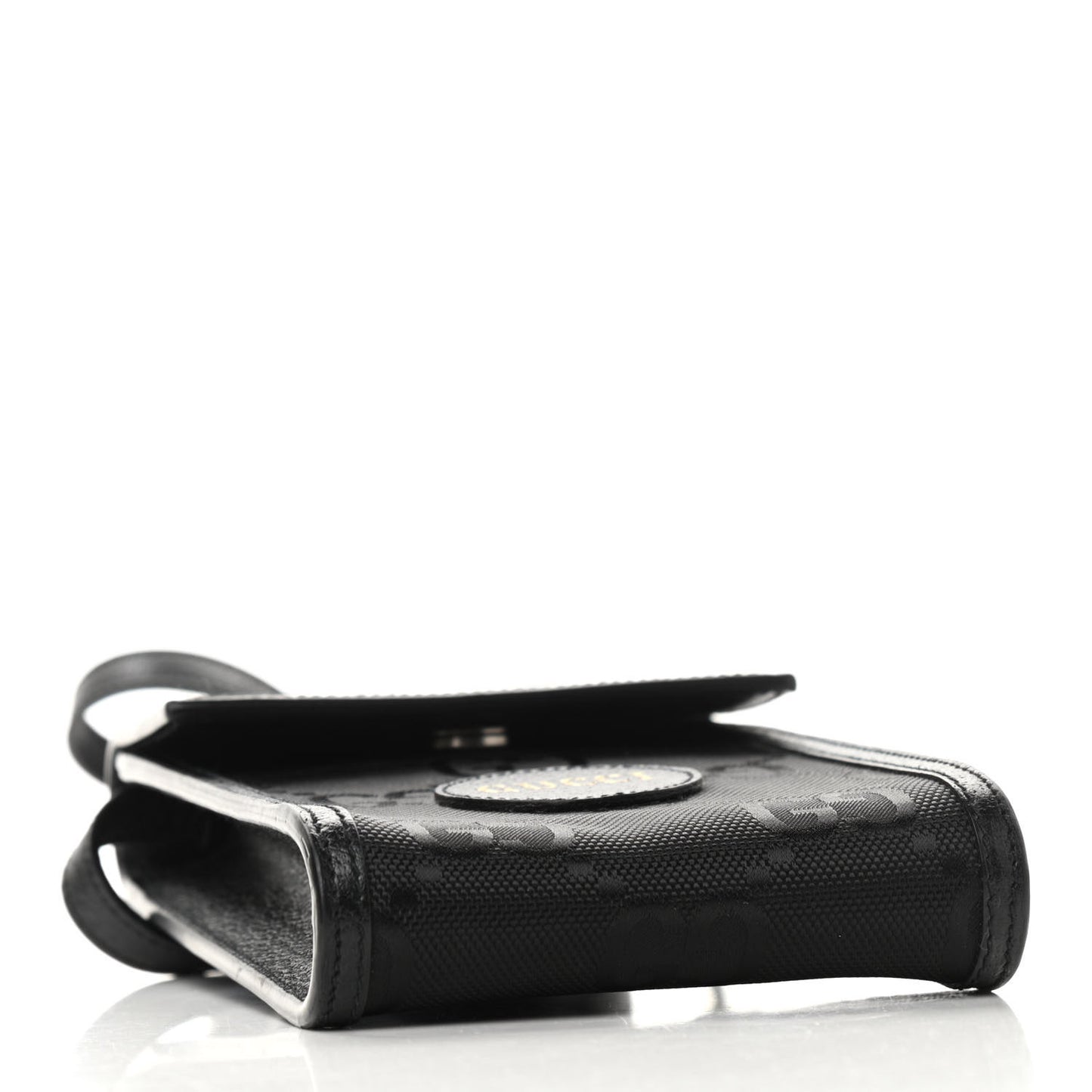 Econyl Nylon Monogram Off The Grid Crossbody Bag Black