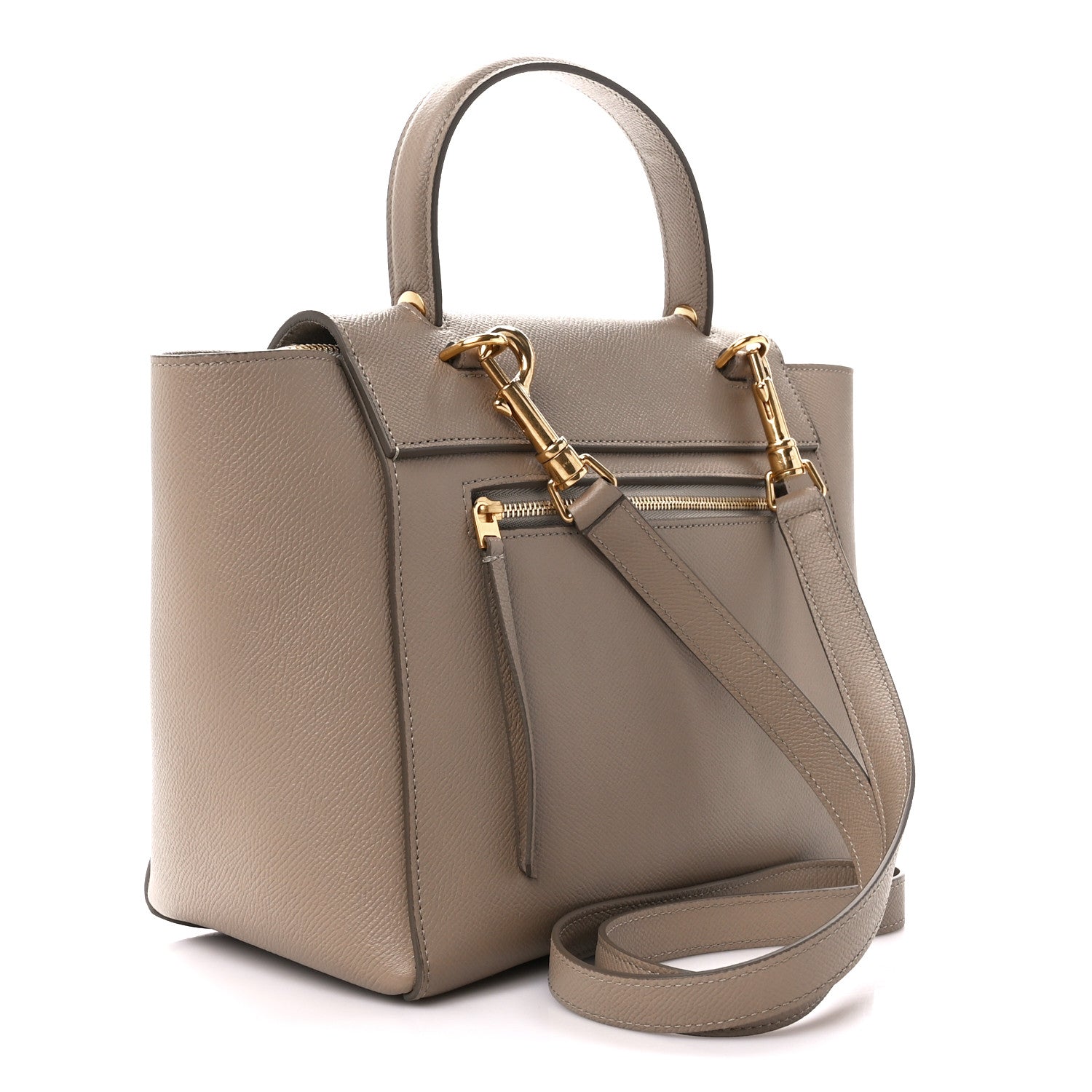 Celine Grained Calfskin Micro Belt Bag Light Taupe 3 of 11