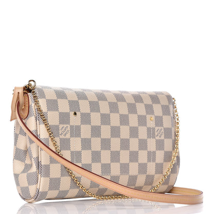 Louis Vuitton Damier Azur Favorite MM 3 of 11