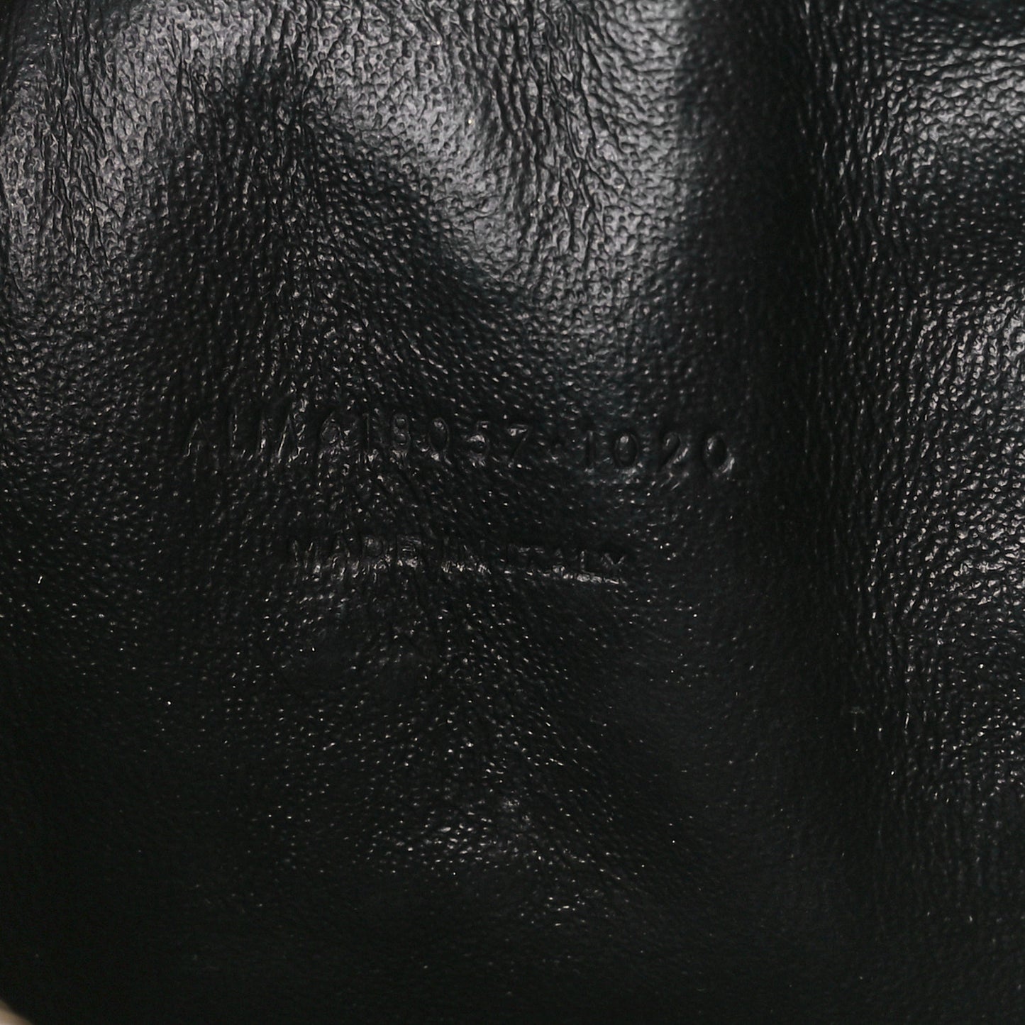 Grain De Poudre Matelasse Monogram Mini Lou Camera Bag Black