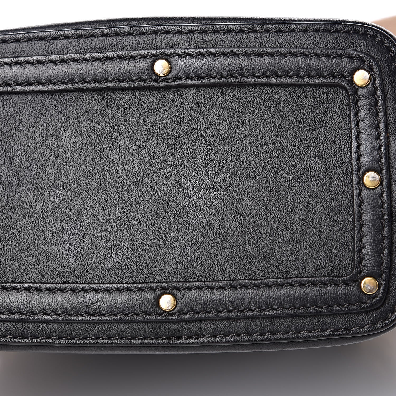 Chloe Smooth Calfskin Mini Roy Bucket Bag Black 10 of 11