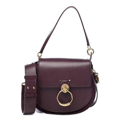Chloe Calfskin Large Tess Bag Raisin 1 of 4