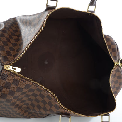 Louis Vuitton Damier Ebene Keepall Bandouliere 55 6 of 10