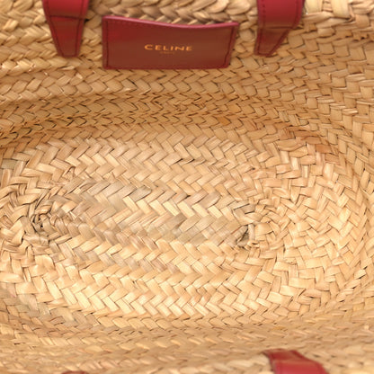 Celine Raffia Calfskin Triomphe Teen Panier Lipstick 5 of 9