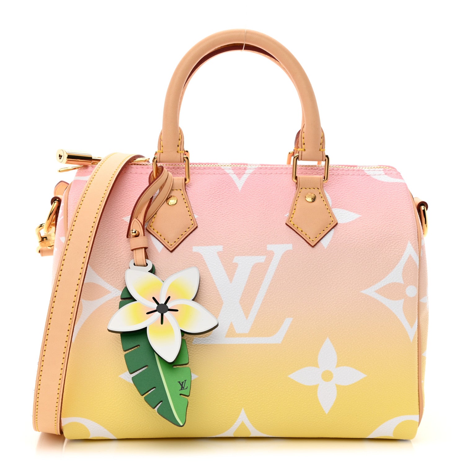 Louis Vuitton Monogram Giant By The Pool Speedy Bandouliere 25 Light Pink 1 of 11