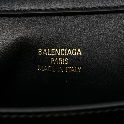 Balenciaga Natural Smooth Calfskin Mini Rodeo Top Handle Handbag Black 7 of 12