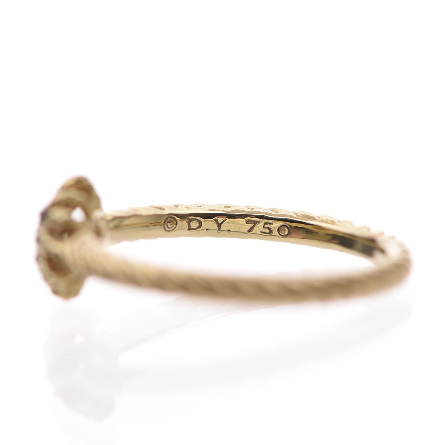 18K Yellow Gold Diamond 2mm Starburst Ring 51.9 6
