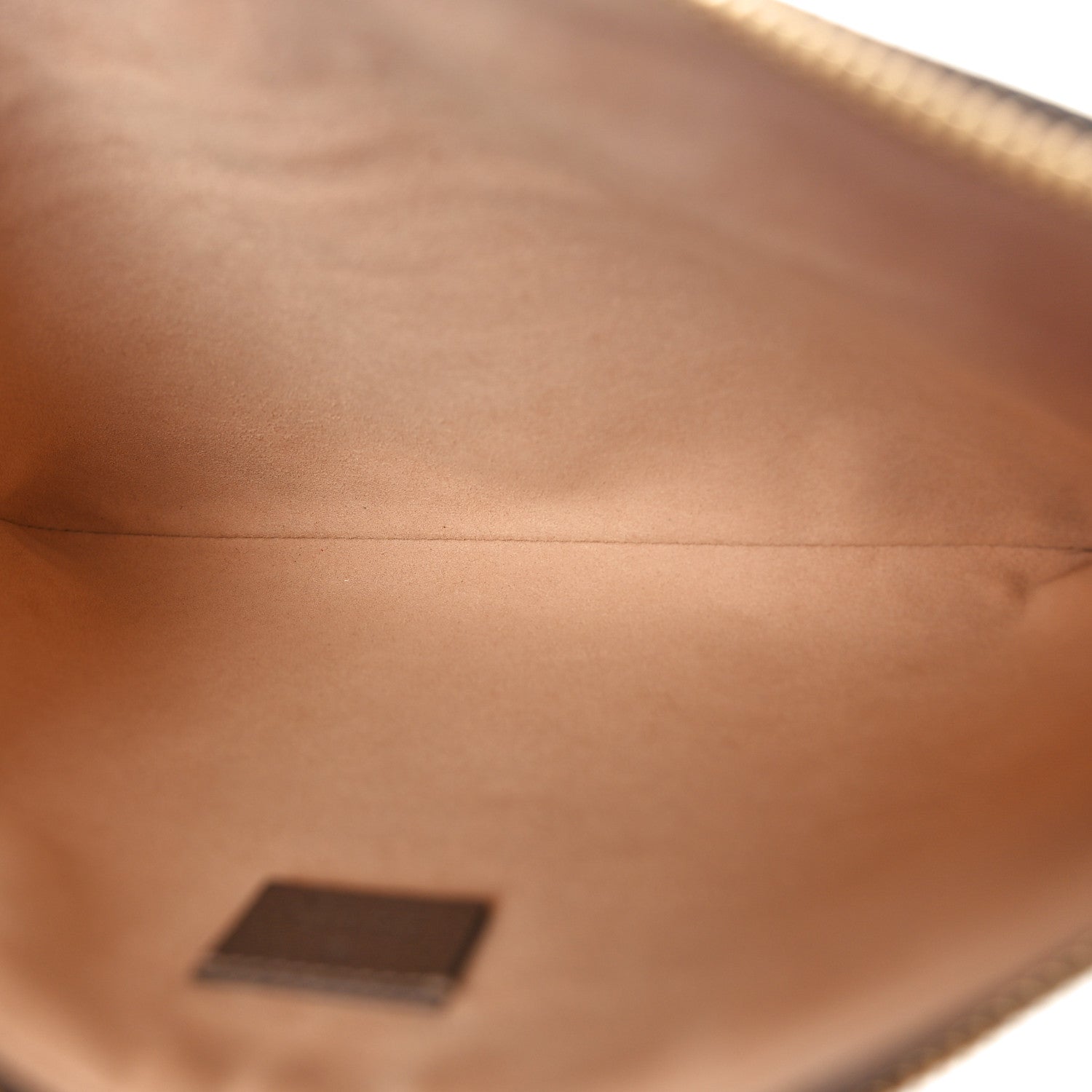 Gucci GG Supreme Monogram Large Ophidia Pouch Clutch Brown 5 of 8