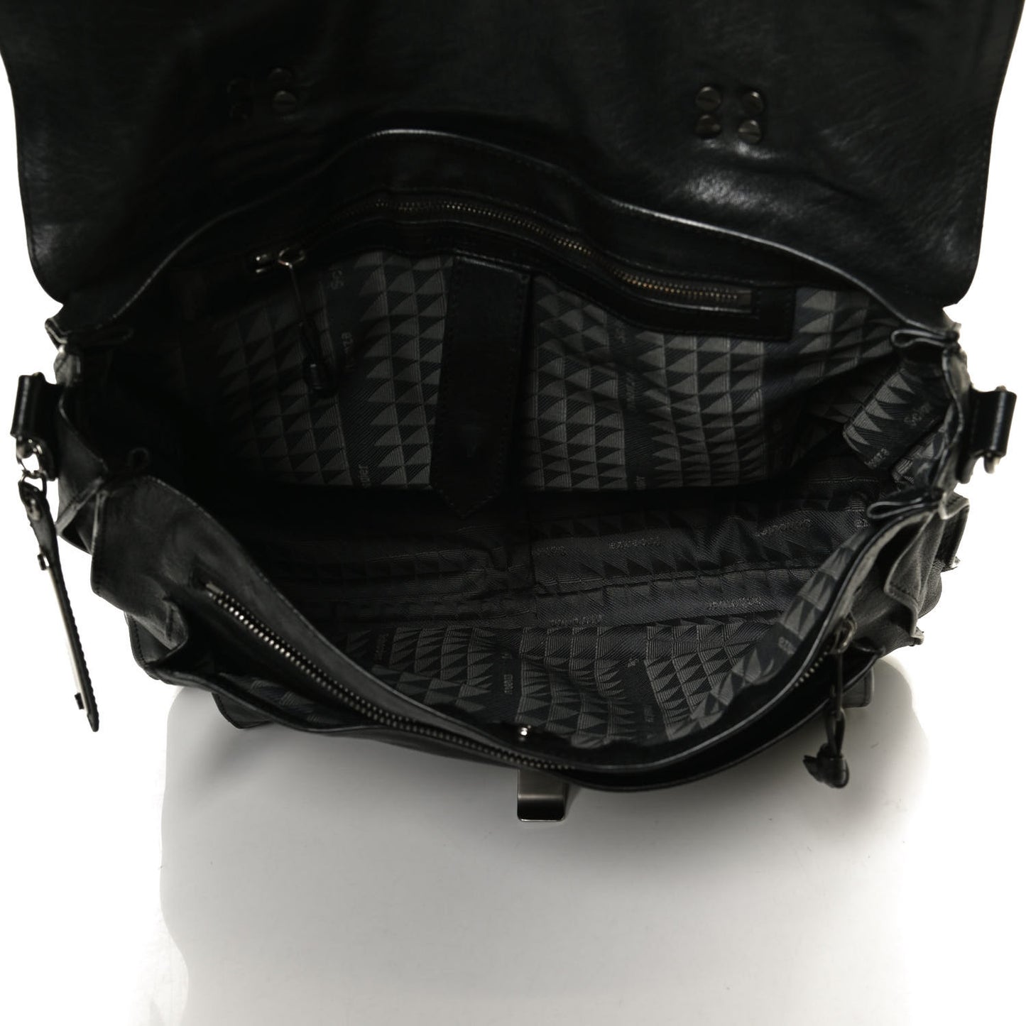 Lambskin PS1 Medium Satchel Black