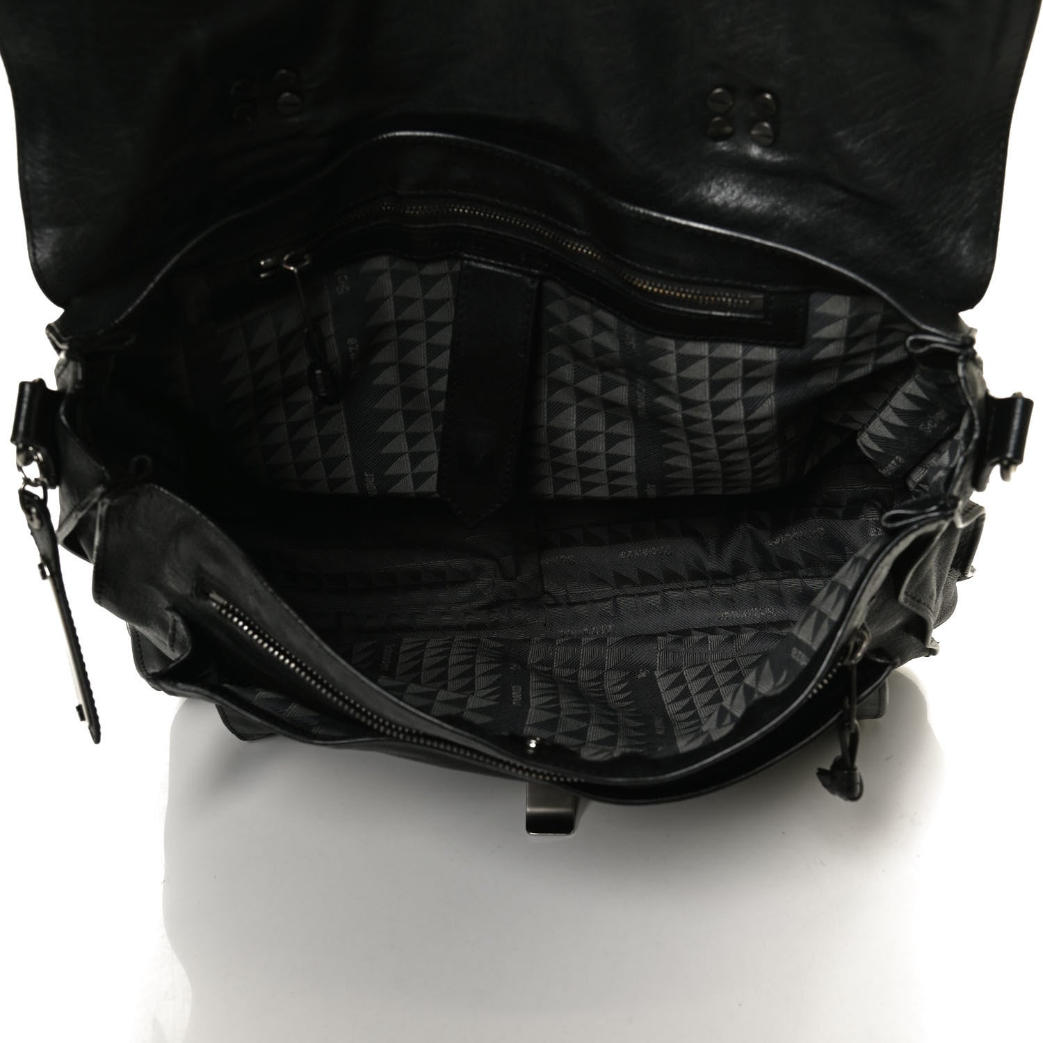 Proenza Schouler Lambskin PS1 Medium Satchel Black 5 of 13