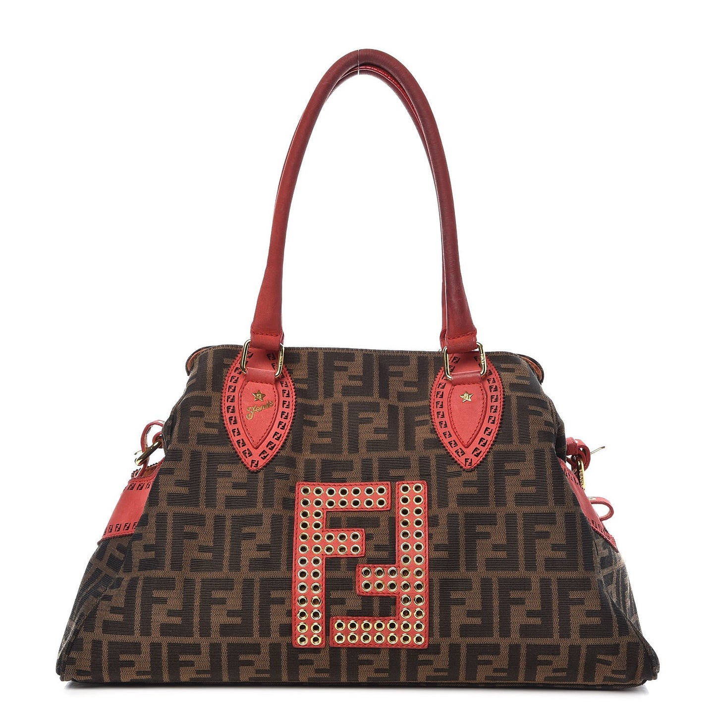 Zucca Grommet Bag De Jour Tobacco Red