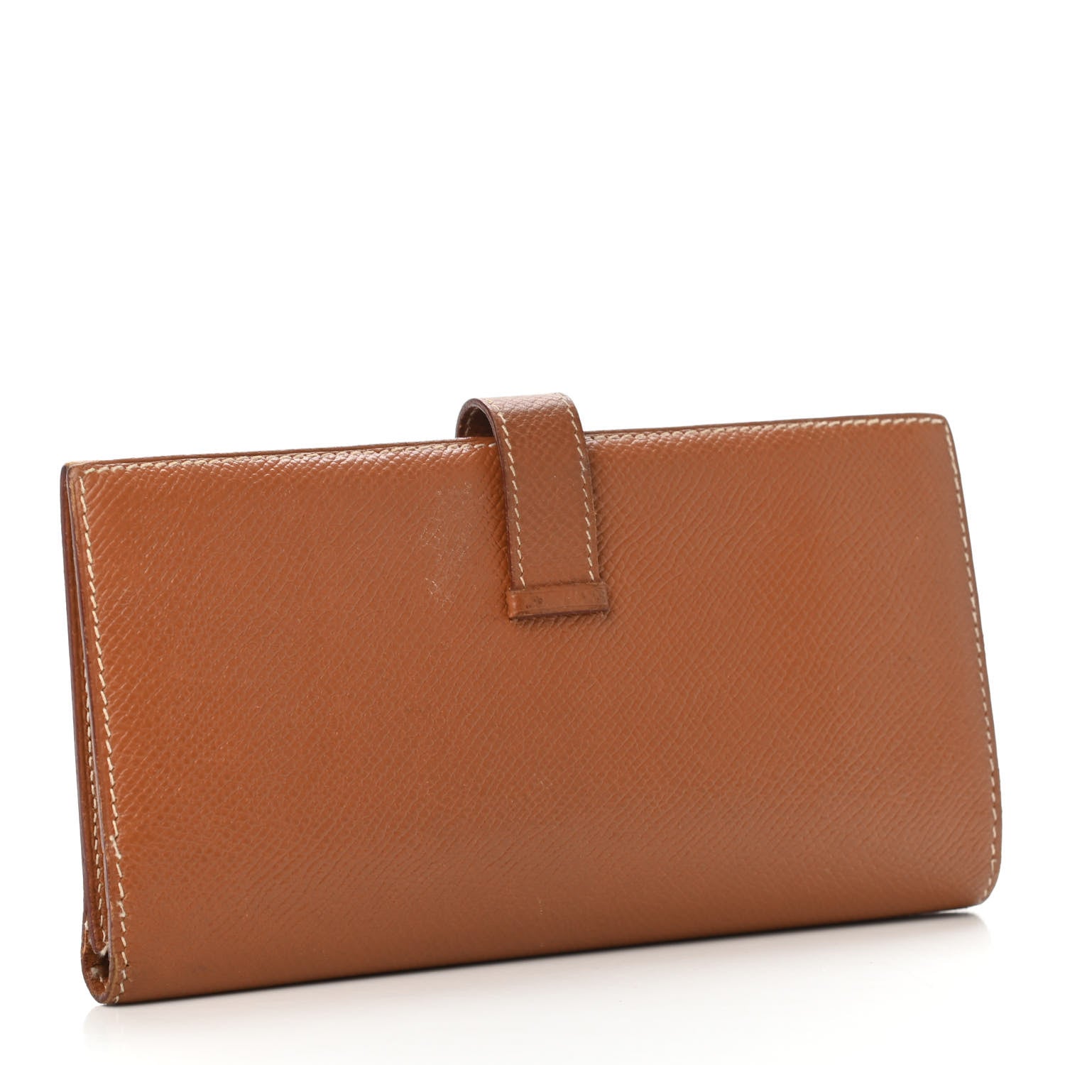 Hermes Epsom Bearn Gusset Wallet Gold 3 of 5