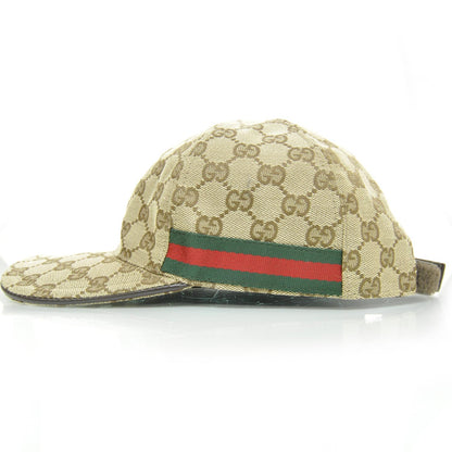 Gucci Monogram Web Baseball Hat Large 2 of 9
