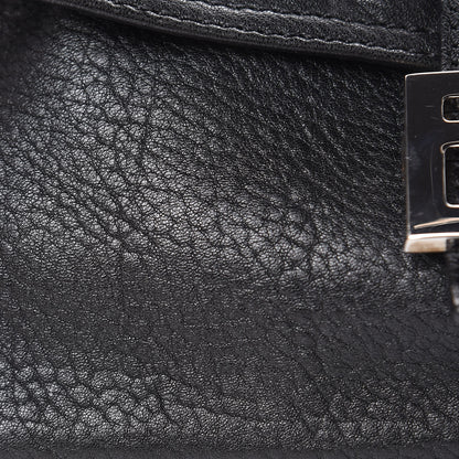 Fendi Nappa Elefante Baguette Black 11 of 12