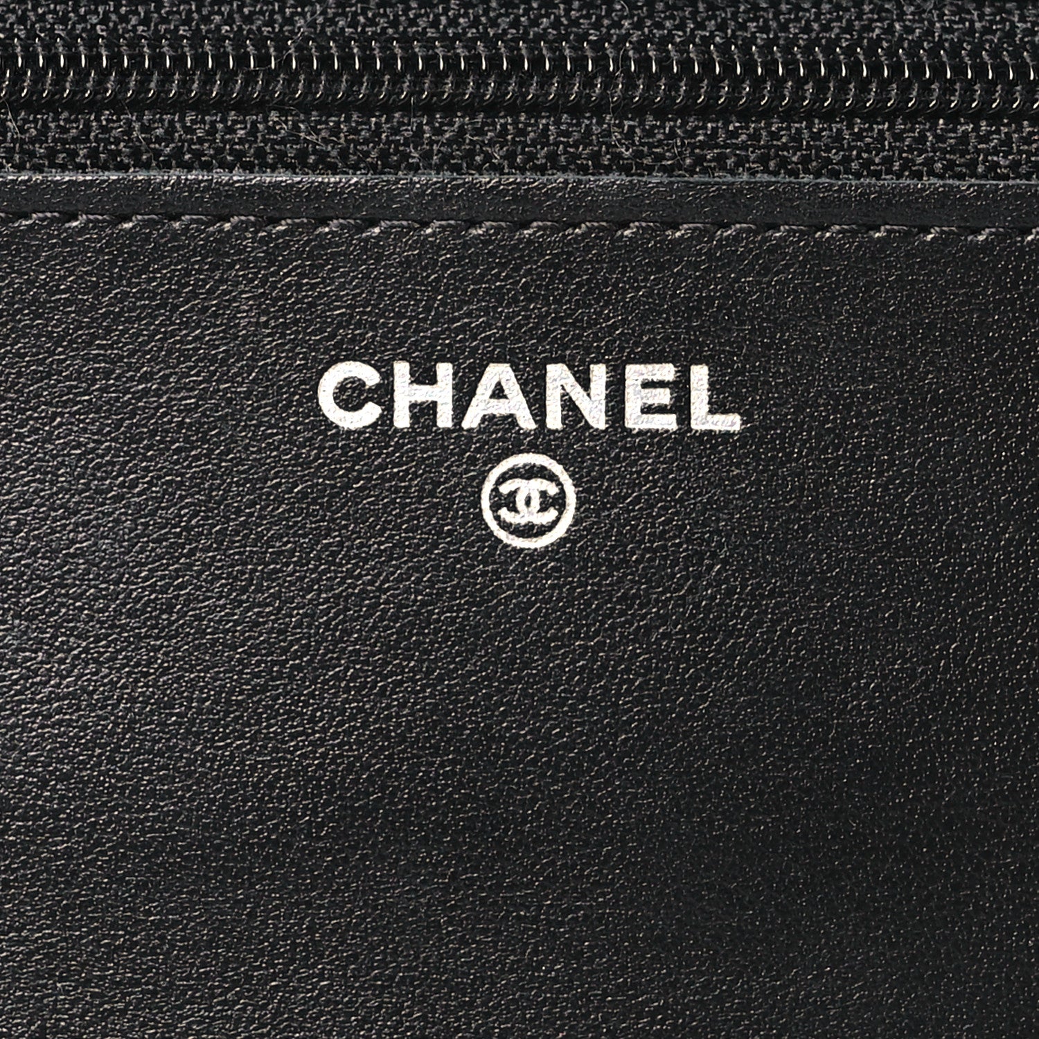 Chanel Aged Calfskin Quilted Reissue Wallet On Chain WOC So Black 6 of 10