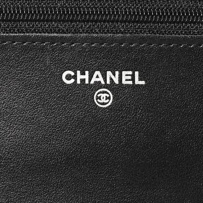 Chanel Aged Calfskin Quilted Reissue Wallet On Chain WOC So Black 6 of 10