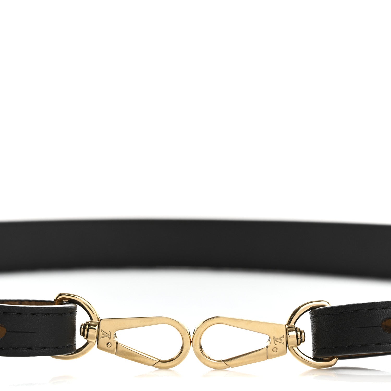Louis Vuitton Reverse Monogram Bandouliere Shoulder Strap XL Black 3 of 5