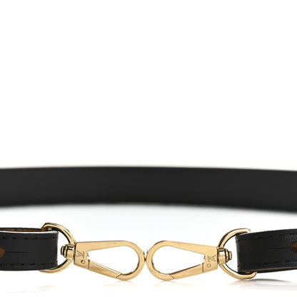 Louis Vuitton Reverse Monogram Bandouliere Shoulder Strap XL Black 3 of 5