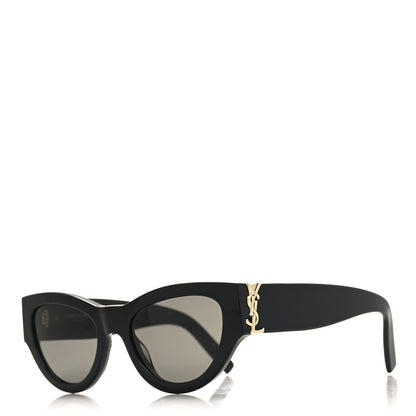 Saint Laurent Acetate Sunglasses SL M94 Black 1 of 8