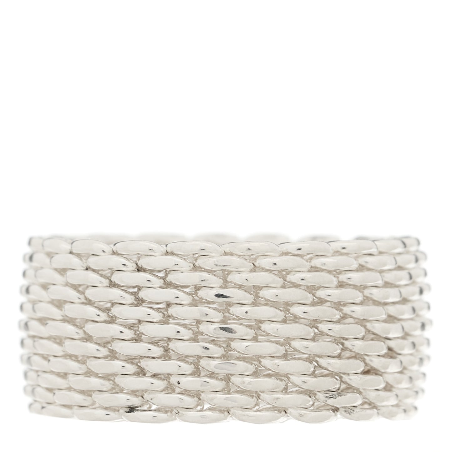 Sterling Silver Somerset Mesh Ring 51 5.75