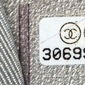 Chanel Metallic Goatskin Quilted Maxi Chanel 19 Flap Silver 10 of 12
