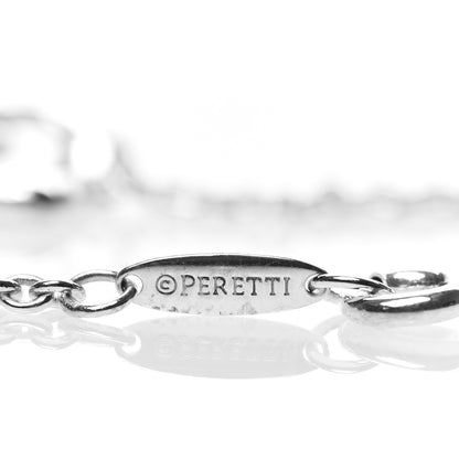 Tiffany Sterling Silver Elsa Peretti Open Heart Lariat Necklace 7 of 7