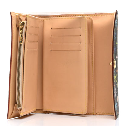 Louis Vuitton Monogram Multicolor Alexandra Wallet Black 6 of 16