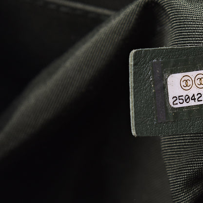 Chanel Lambskin Quilted Large Urban Spirit Backpack Dark Green 6 of 9