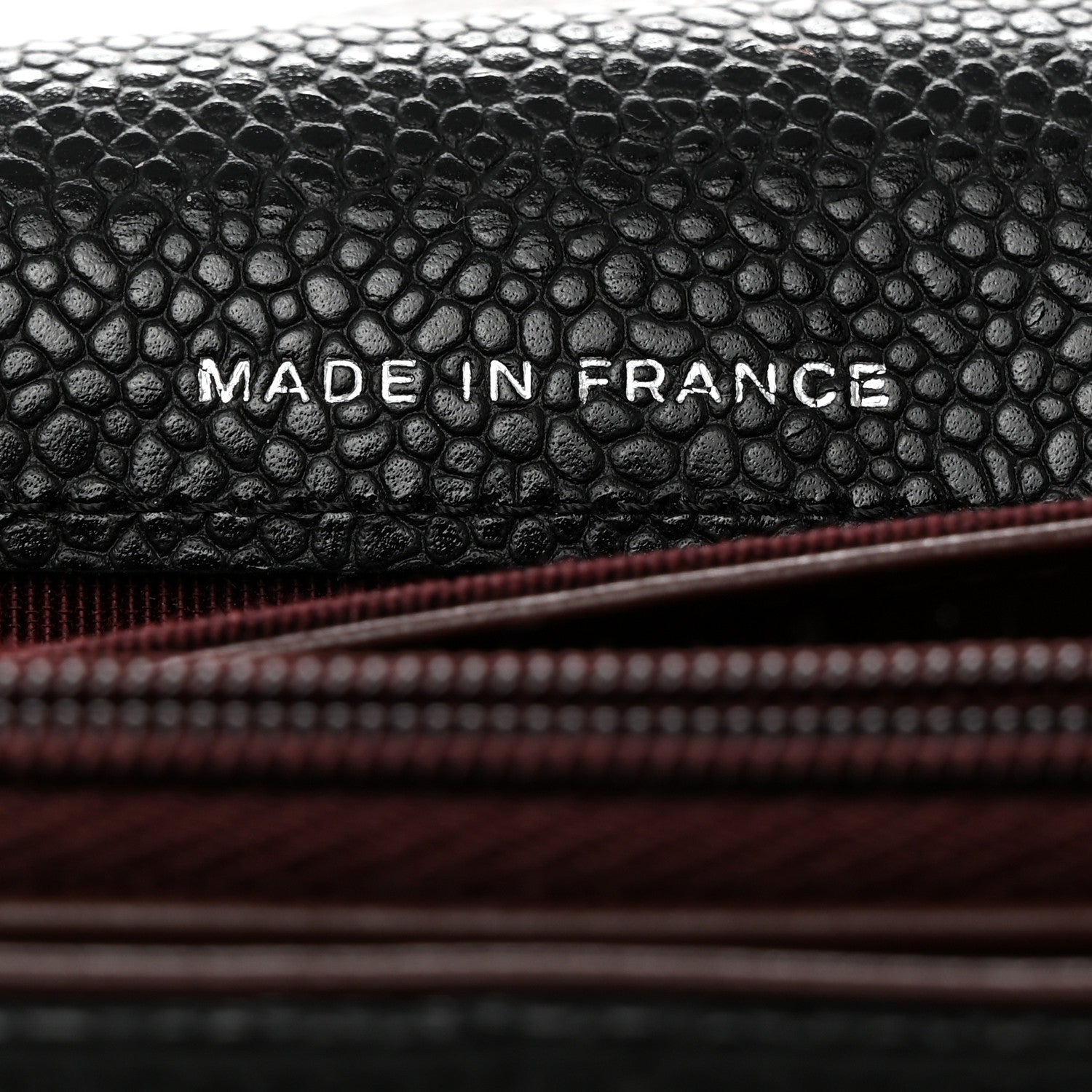 Chanel Caviar Quilted Large Gusset Flap Wallet Black 7 of 8