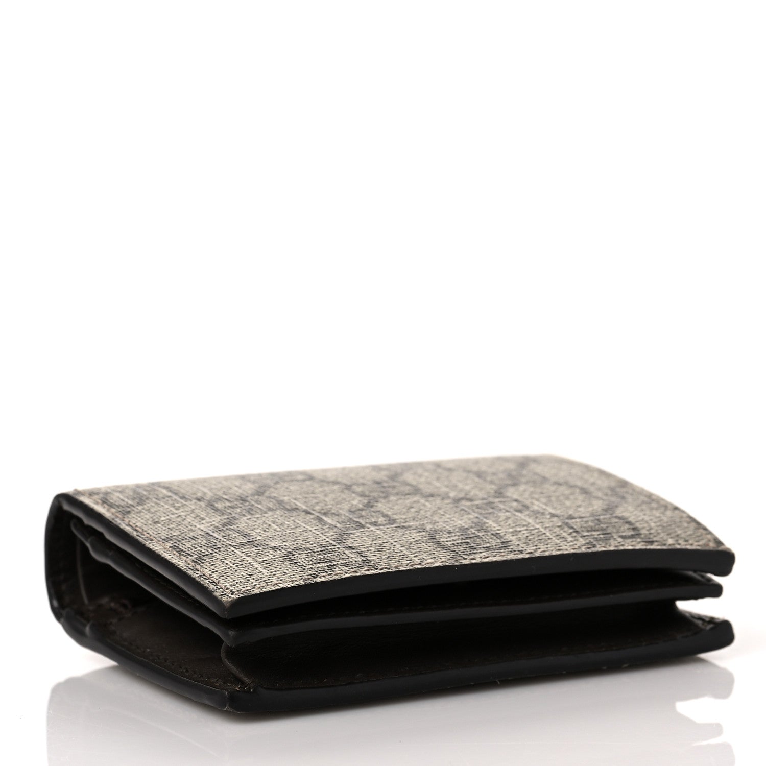 Gucci GG Supreme Monogram Card Case Beige 4 of 9