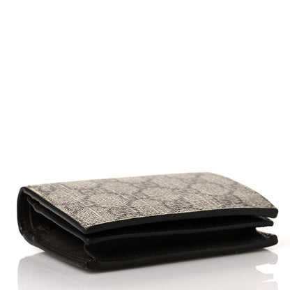 Gucci GG Supreme Monogram Card Case Beige 4 of 9