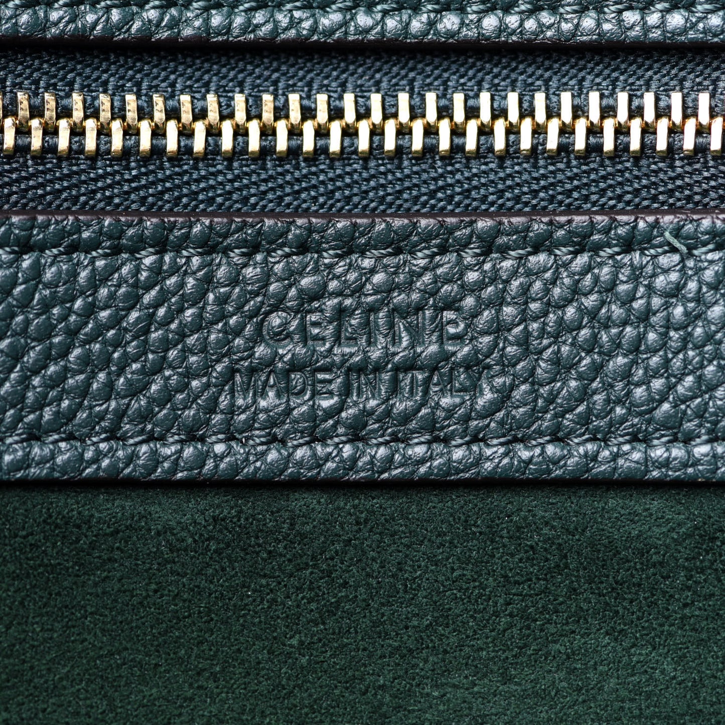 Soft Grained Calfskin Small Belt Cabas Phantom Amazone