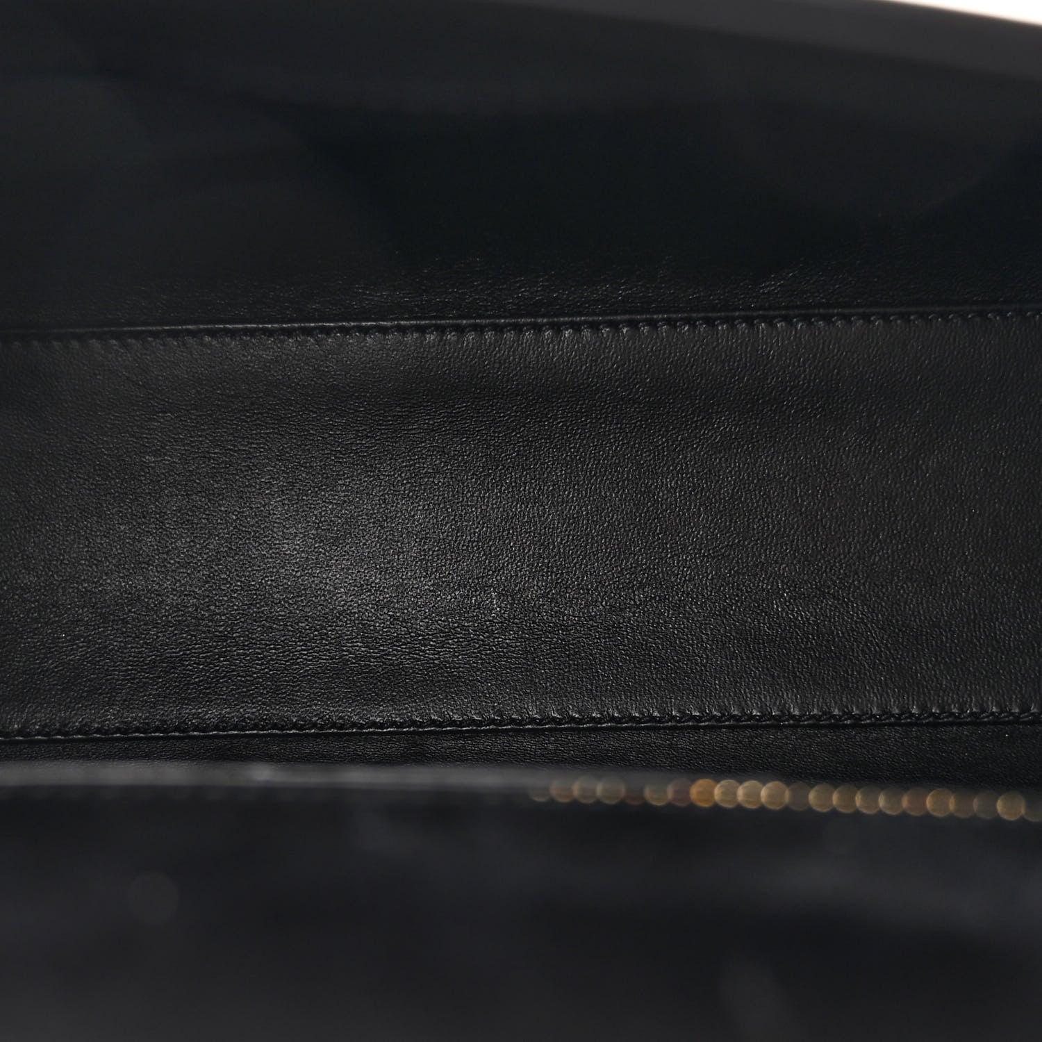 Saint Laurent Shiny Calfskin Le Fermoir Top Handle Bag Small Black 5 of 13