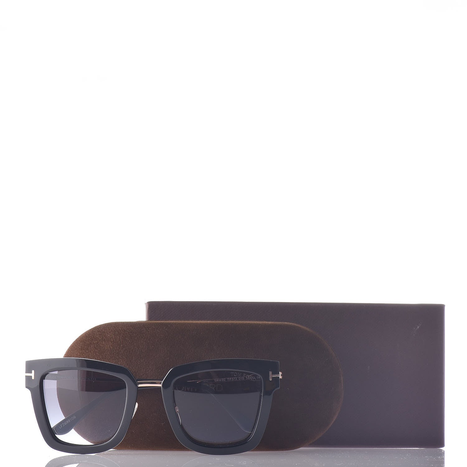 Tom Ford Lara Sunglasses TF573 Black 7 of 7