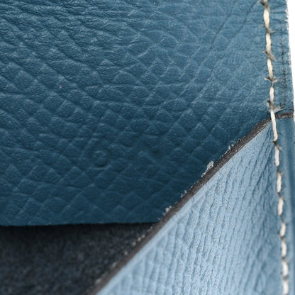 Hermes Epsom Post It Notepad Holder Blue Jean 8 of 9