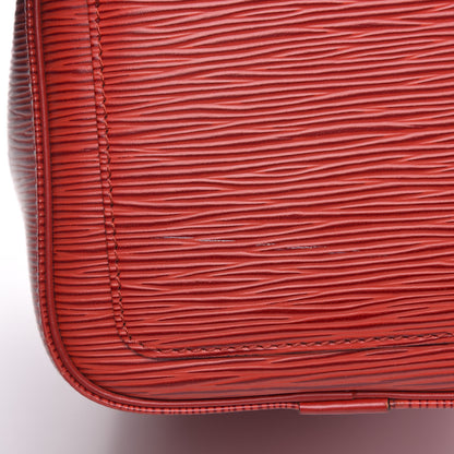 Louis Vuitton Epi Speedy 25 Castillan Red 12 of 14