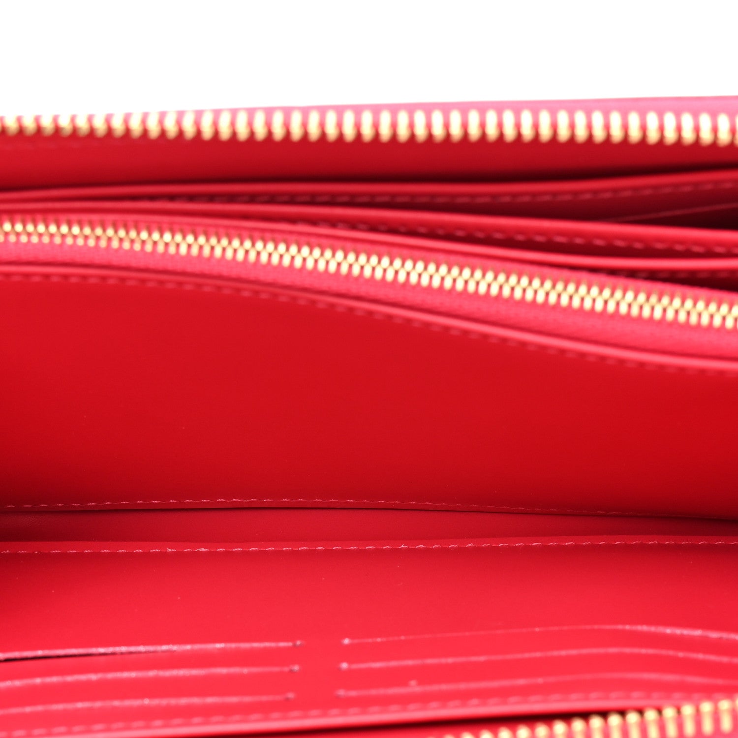 LOUIS VUITTON　ヴェルニ Louis Vuitton Vernis Valentine Zippy Wallet Fuchsia Neon 1838940