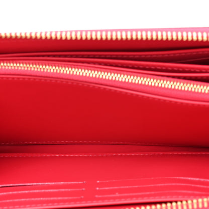 Louis Vuitton Vernis Valentine Zippy Wallet Fuchsia Neon 7 of 9