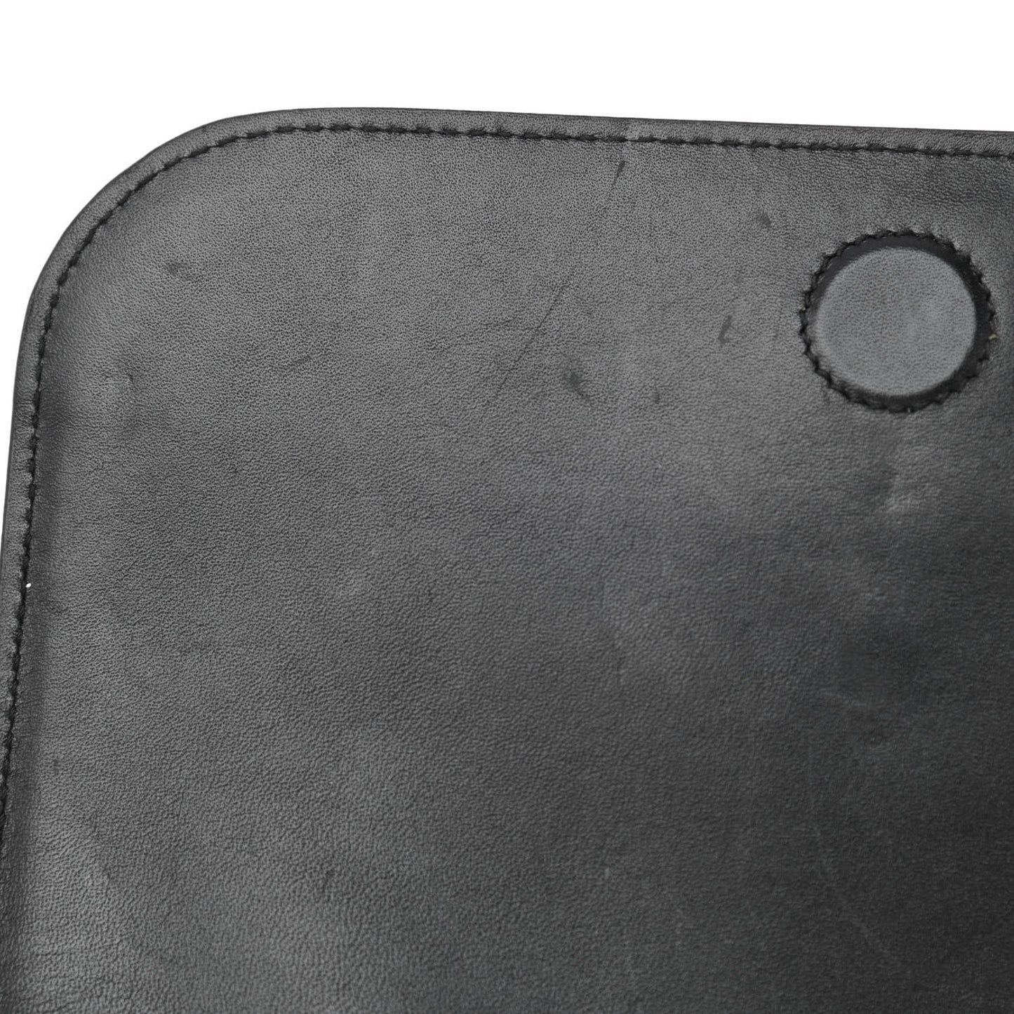 Calfskin Studded Small Padlock Crossbody Bag Black