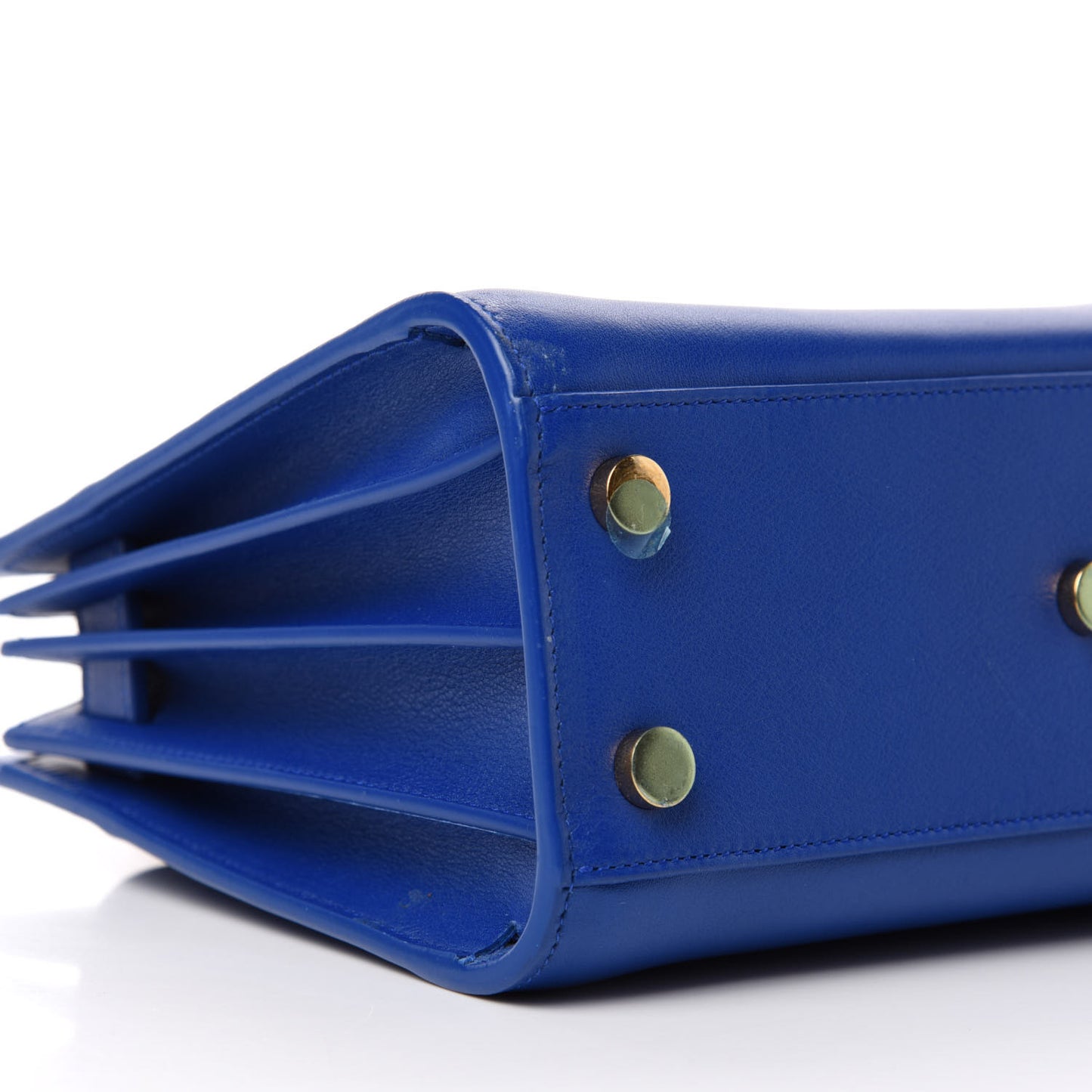 Calfskin Nano Sac De Jour Royal Blue