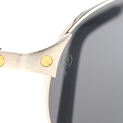 Cartier Santos de Cartier Sunglasses CT0074S Black 7 of 9