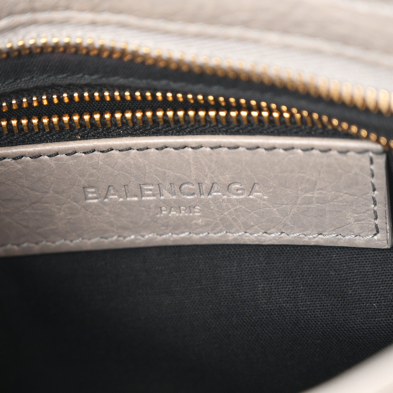 Balenciaga Agneau Giant 12 Gold Hardware Mini City Gris Pyrite 6 of 12