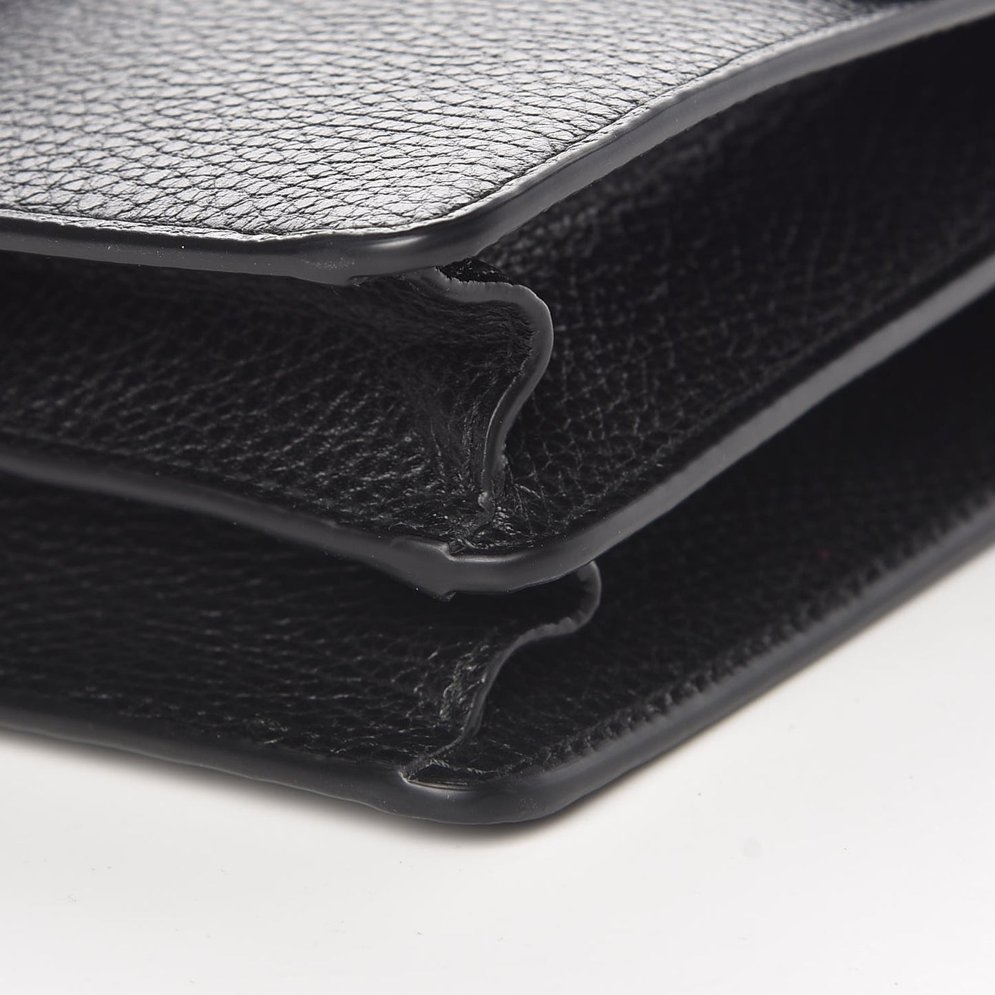 Pebbled Calfskin Small Dionysus Shoulder Bag Black