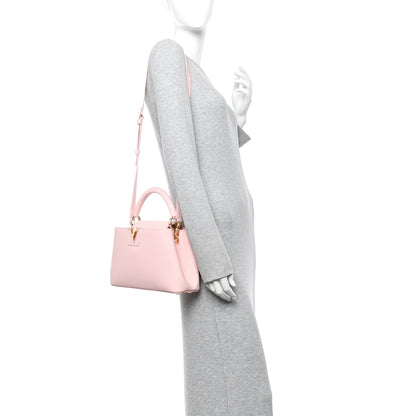 Louis Vuitton Taurillon Capucines BB Rose Jasmin 2 of 9