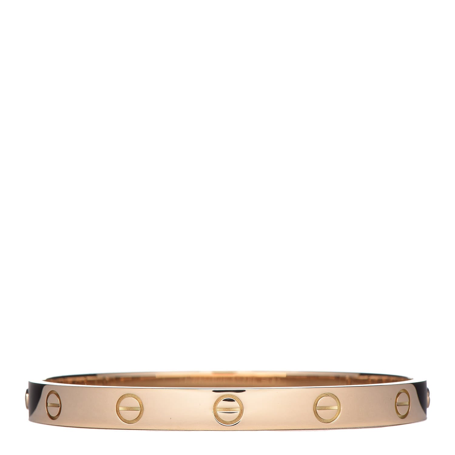 Cartier 18K Yellow Gold LOVE Bracelet 17 3 of 4