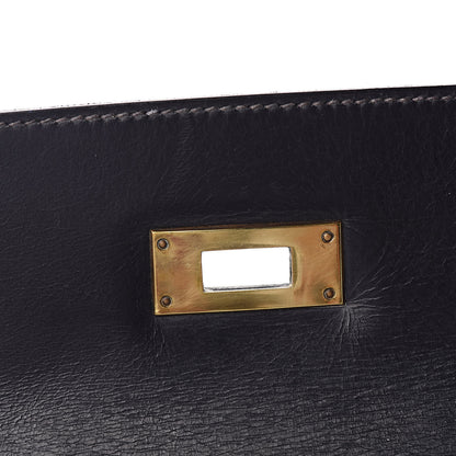 Hermes Box Kelly Retourne 32 Indigo 24 of 44