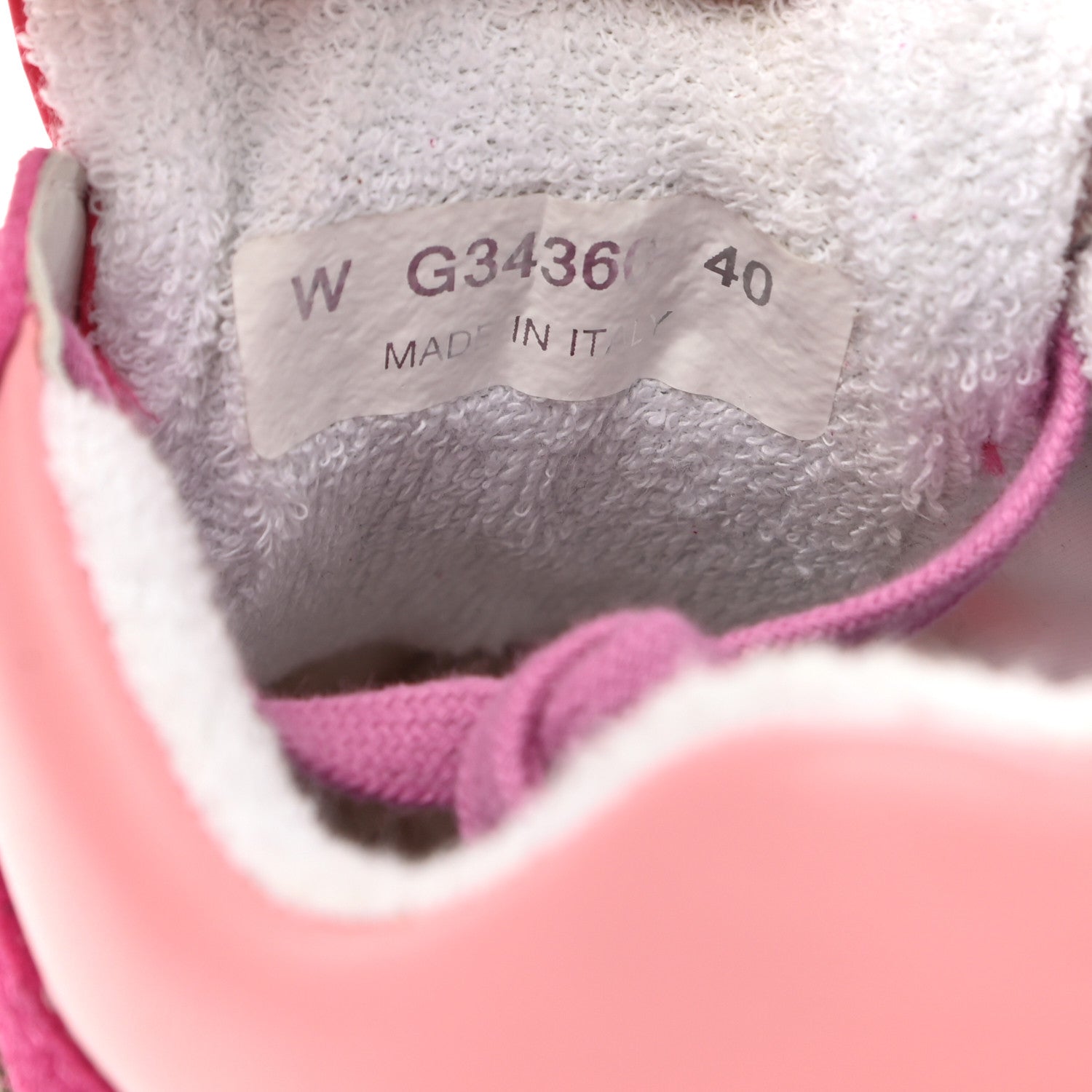 Chanel Nylon Calfskin Suede Womens CC Sneakers 40 Fuchisa Pink 7 of 9