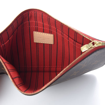 Louis Vuitton Monogram Neverfull MM GM Pochette Cherry 5 of 6